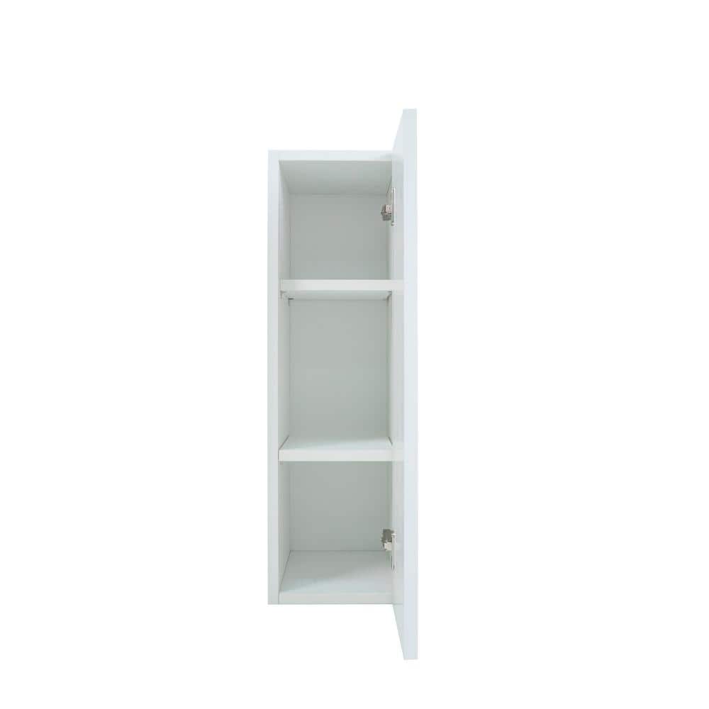 Cambridge Everest 27 in. W x 12 in. D x 36 in. H Ready to Assemble Shaker Wall Kitchen Cabinet in White