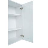 Cambridge Everest 36 in. W x 12 in. D x 36 in. H Ready to Assemble Shaker Wall Kitchen Cabinet in White