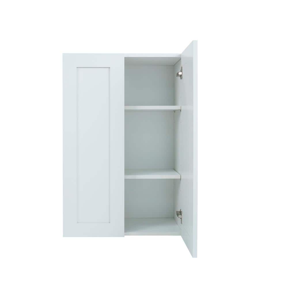 Cambridge Everest 36 in. W x 12 in. D x 36 in. H Ready to Assemble Shaker Wall Kitchen Cabinet in White