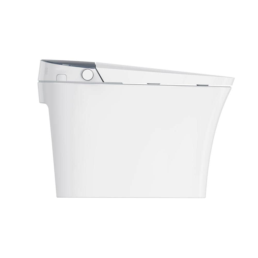 CANEST Elongated Electric Bidet Toilet with Auto Features - Dual Flush