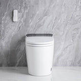 CASAINC Elongated Smart Bidet Toilet with Heated Seat and Off-Seat Flushing