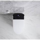 CASAINC Elongated Smart Bidet Toilet with Heated Seat and Off-Seat Flushing