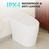 CASAINC Smart Elongated Tankless Bidet Toilet with Auto Open, Voice Control & Power-Off Flushing