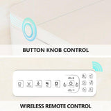 CASAINC Elongated Tankless Smart Bidet Toilet with Voice Control & Nightlight - 1.28 GPF