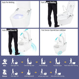 CASAINC Elongated Smart Bidet Toilet with Auto Flushing and UV Sterilization