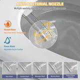 CASAINC Elongated Smart Bidet Toilet with Auto Flushing and UV Sterilization