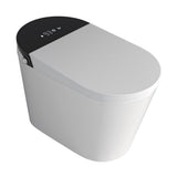CASAINC Elongated Electric Smart Bidet Toilet with Auto Open, LED Display, and Warm Water Wash