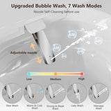 CASAINC Electric Smart Bidet Toilet with Auto Flushing and Antibacterial Seat