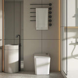 CASAINC Electric Smart Bidet Toilet with Auto Flushing and Antibacterial Seat