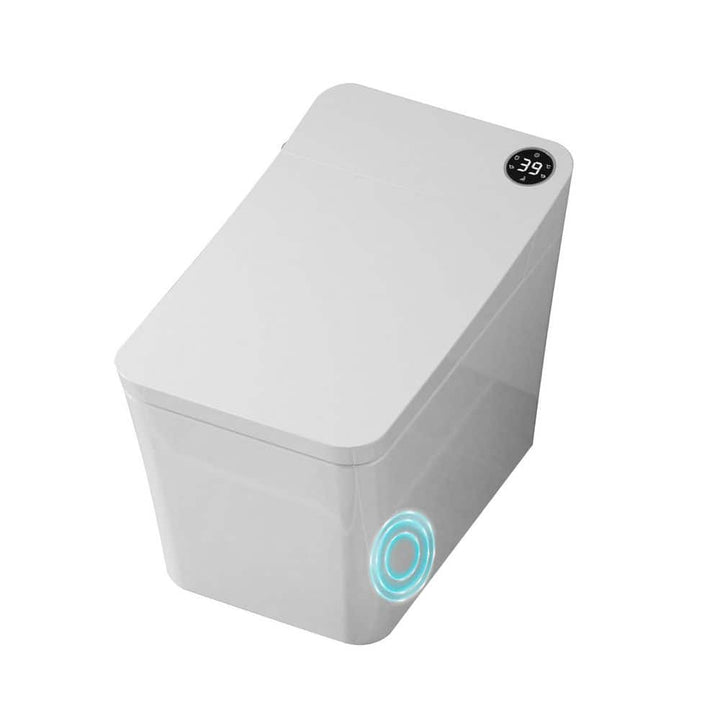 CASAINC Electric Smart Bidet Toilet with Auto Flushing and Antibacterial Seat