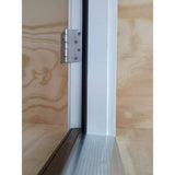 Unbranded BOSS-Rx 1-1/4 in. x 4-9/16 in. x 8 in. PVC Jamb Moulding Door Frame Rot Repair Kit