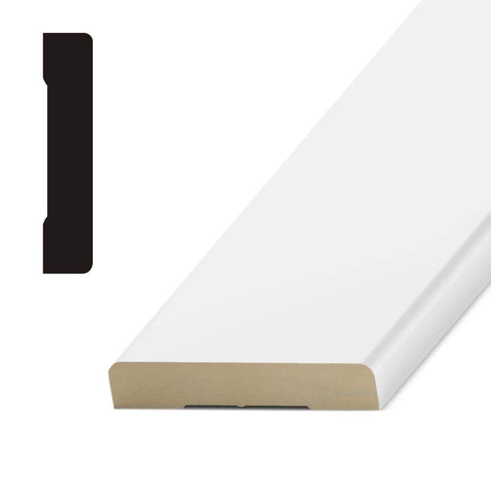 2 Round Edge 9/16 in. x 2-1/4 in. x 7 ft. MDF Casing