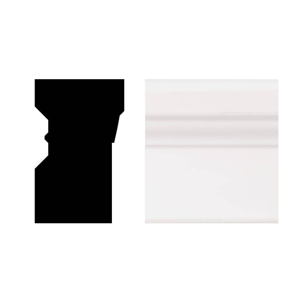 Veranda 7 ft. x 1-63/64 in. x 1-15/64 in. Vinyl Composite Brick Molding