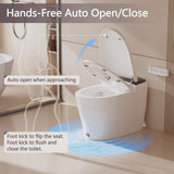 Casta Diva Elongated Electric Bidet Toilet with Auto Functions