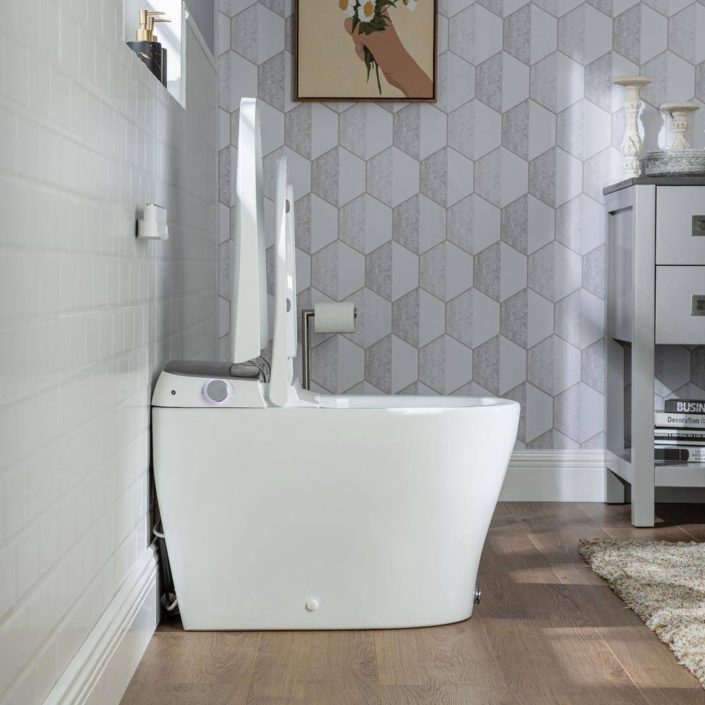 Casta Diva Elongated Electric Bidet Toilet with Auto Functions