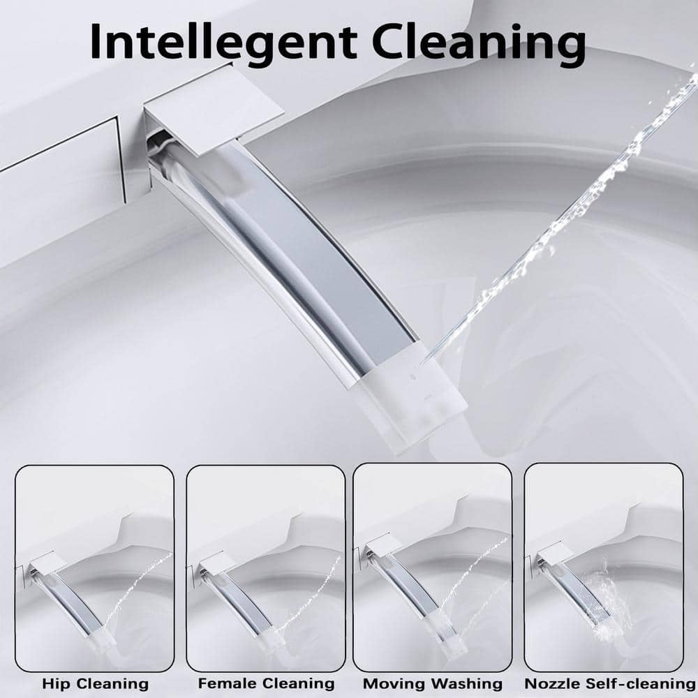 CATALINA 1.28GPF Smart Bidet Toilet with Heated Seat and LED Display