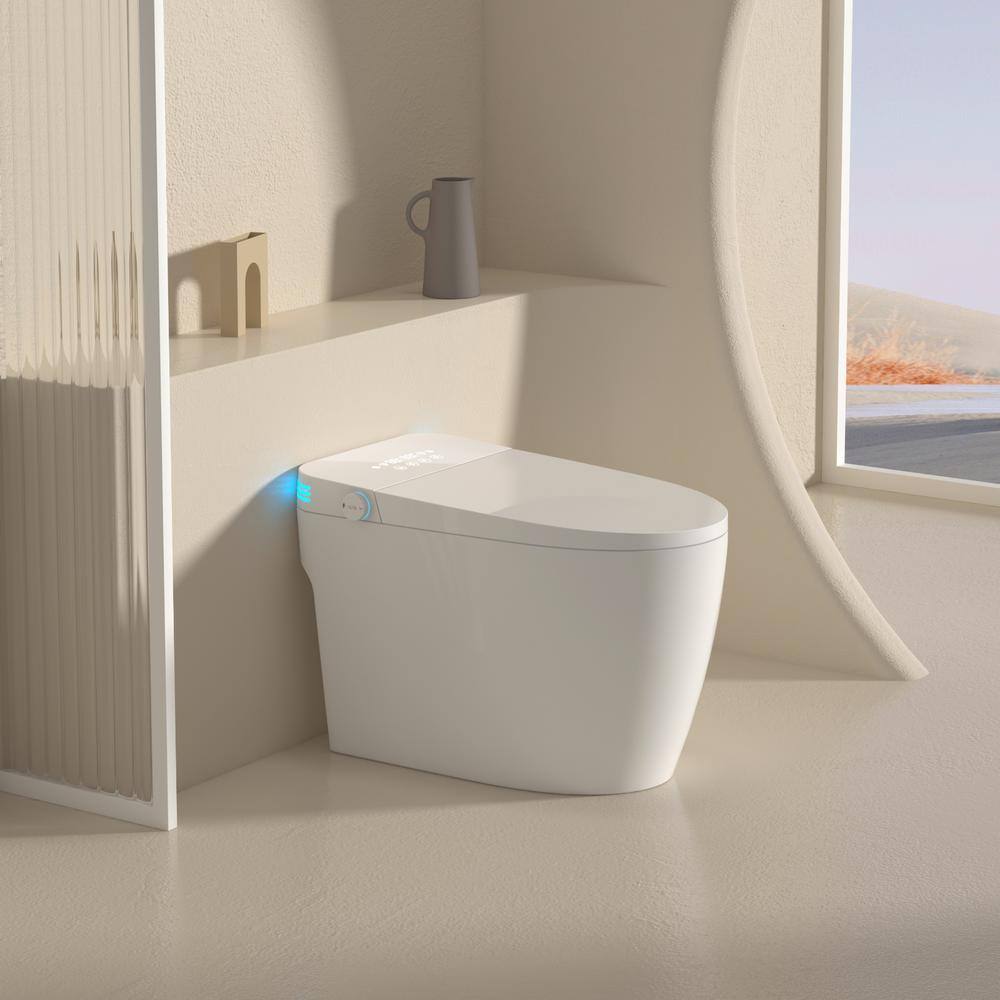 Unbranded Smart Bidet Toilet with Voice Control and Heated Seat - 1.28 GPF