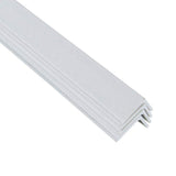 96 in. x 1-1/5 in. x 1/8 in. FRP Composite Angle Steel Fence Post���White
