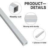 36 in. x 2 in. x 1/5 in. FRP Composite Square Tube Fence Post