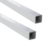 36 in. x 2 in. x 1/5 in. FRP Square Tube Fence Post For Corner / Line, (2 Pack)