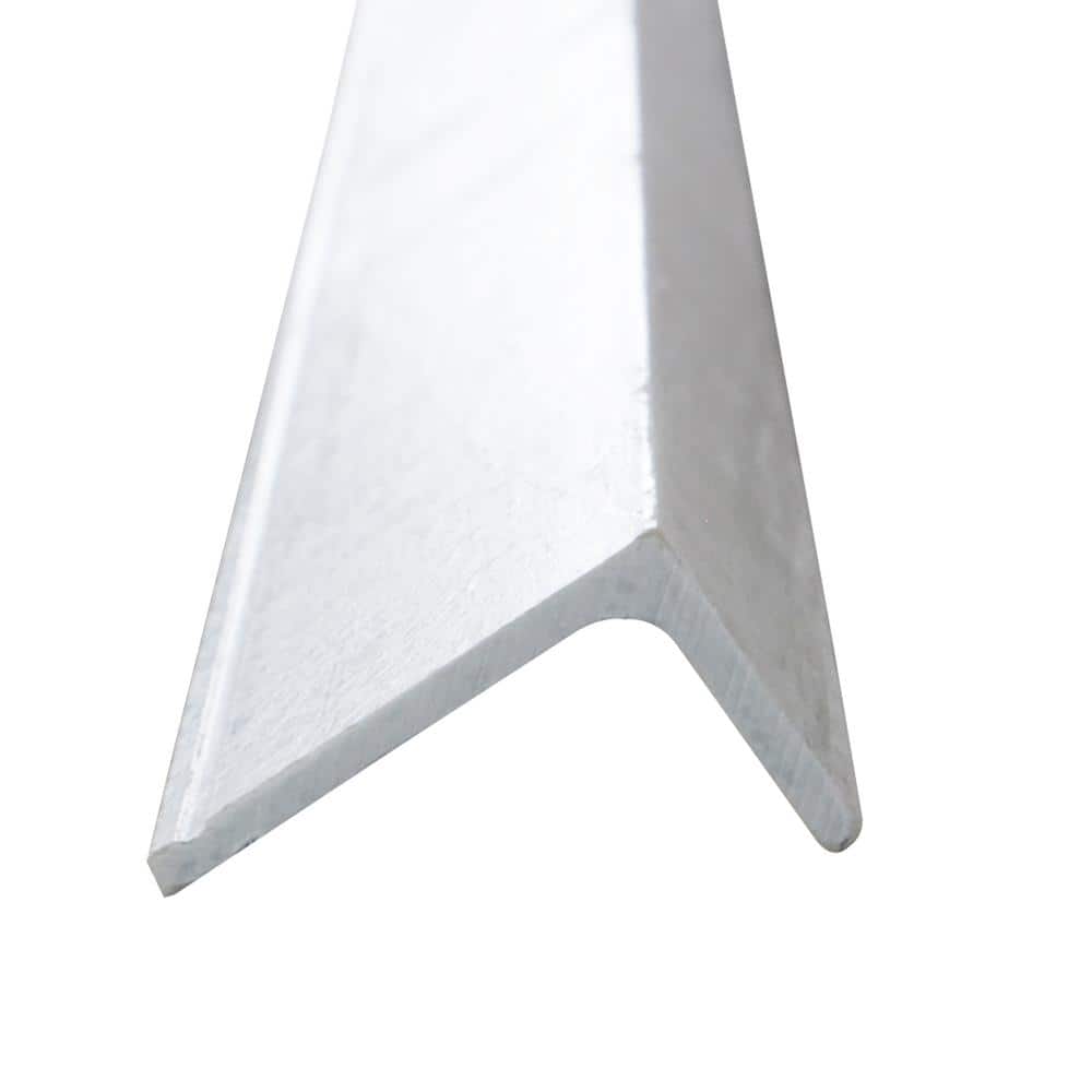 36 in. x 1-3/5 in. x 1/8 in. Composite FRP Angle Steel Fence Post For Corner Line (4-pack)