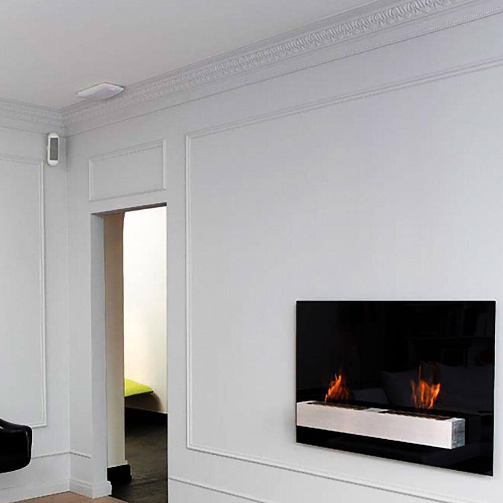 ORAC DECOR 6-7/8 in. x 5-1/8 in. x 78-3/4 in. Acanthus Leaves and Beads Primed White Polyurethane Crown Moulding