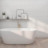 Marazzi LuxeCraft White 3 in. x 12 in. Glazed Ceramic Subway Wall Tile (12 sq. ft. per Case)