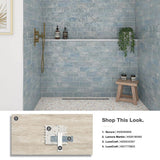LuxeCraft White 2 in. x 8 in. Glazed Ceramic Subway Wall Tile (10.16 sq. ft./case)