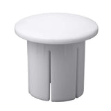 White ADA Hand Rail End Cap