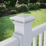 Deckorators Omni Multi-Fit White Solar Lamp