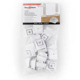 Deckorators White Plastic Estate Designer Horizontal Connector (20-Pack)