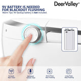 DEERVALLEY Smart Toilet & Bidet Combo with Remote and Auto Flush