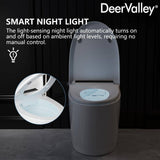 DEERVALLEY Smart Bidet Toilet with Auto Open/Flush, Warm Water, Air Dryer - DV-1S0159-V3