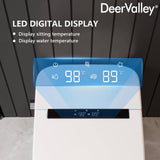DEERVALLEY Smart Bidet Toilet with Auto Open/Flush, Warm Water, Air Dryer - DV-1S0159-V3