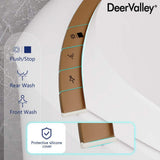 DEERVALLEY Tankless Smart Toilet Bidet with Auto Flush and Warm Water Dryer