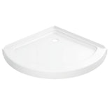 Delta 46 in. x 38 in. Single Threshold Corner Shower Base in White