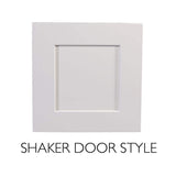 Design House Brookings Solid Wood Assembled Shaker 48 in. x 34.5 in. x 24 in. 2 Door 2 Drawer Base Kitchen Cabinet B48 in White