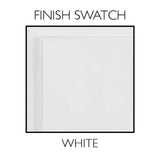 Design House Wyndham 36 in. W x 30 in. H x 4-3/4 in. D Framed Tri-View Surface-Mount Bathroom Medicine Cabinet in White Semi-Gloss