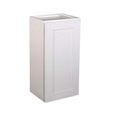 Design House Brookings Solid Wood Ready to Assemble Shaker 18 in. x 36 in. x 12 in. 1 Door Wall Kitchen Cabinet W1836 in White