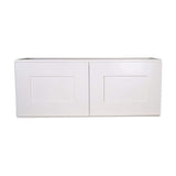 Design House Brookings Solid Wood Ready to Assemble Shaker 12 in. x 36 in. x 36 in. 2 Door Wall Kitchen Cabinet W2412 in White