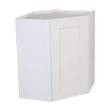 Design House Brookings Plywood Ready to Assemble Shaker 24x30x12 in. 1-Door Wall Corner Kitchen Cabinet in White