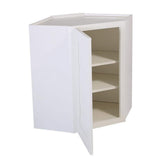 Design House Brookings Plywood Ready to Assemble Shaker 24x30x12 in. 1-Door Wall Corner Kitchen Cabinet in White