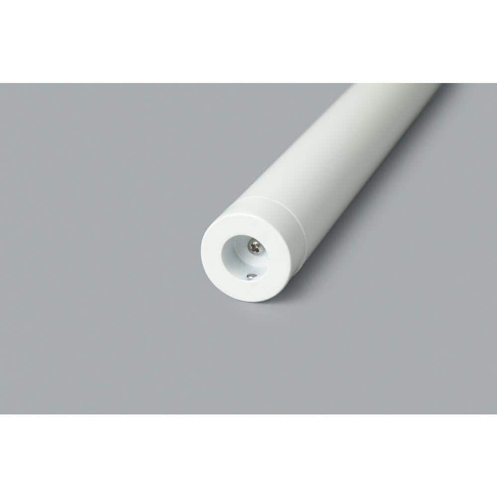Dolle Prova White Aluminum 79 in. Long Handrail Kit