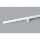Dolle Prova White Aluminum 79 in. Long Handrail Kit