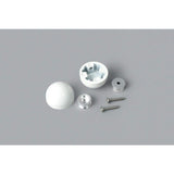 Dolle Prova White Aluminum 79 in. Long Handrail Kit