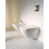 Duravit Starck Round 3 Wall-Mounted Bidet in White - Premium Design and Functionality