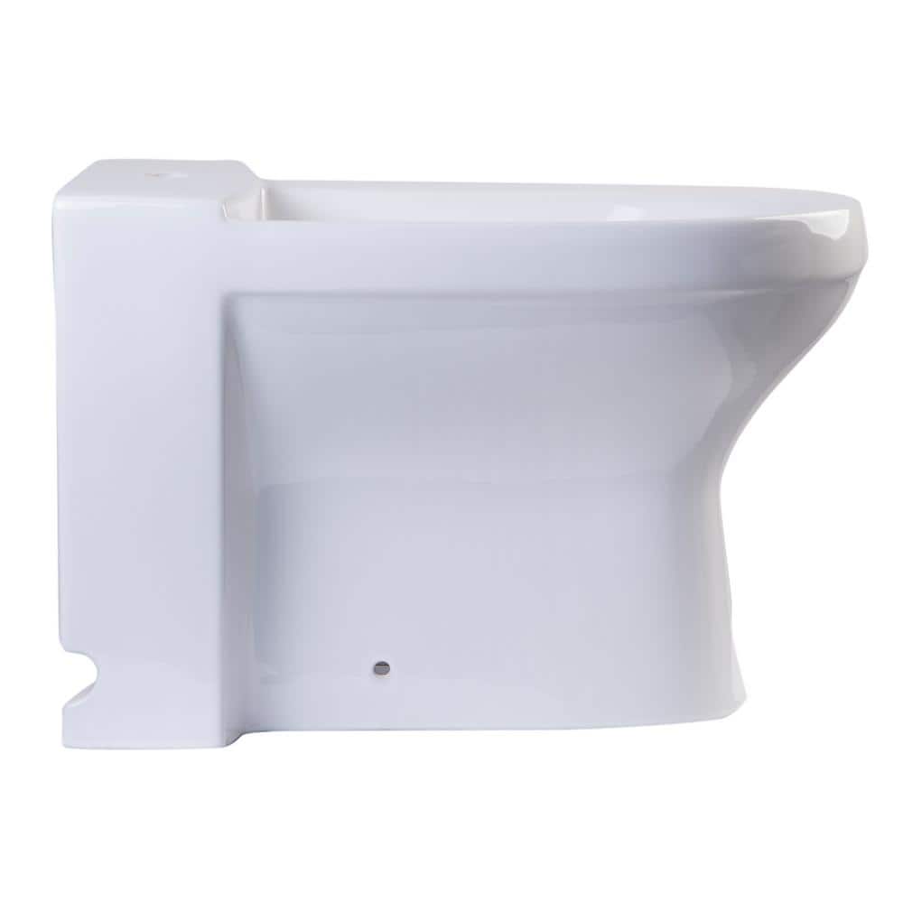 EAGO JA1010 Elongated White Bidet - Ceramic Porcelain