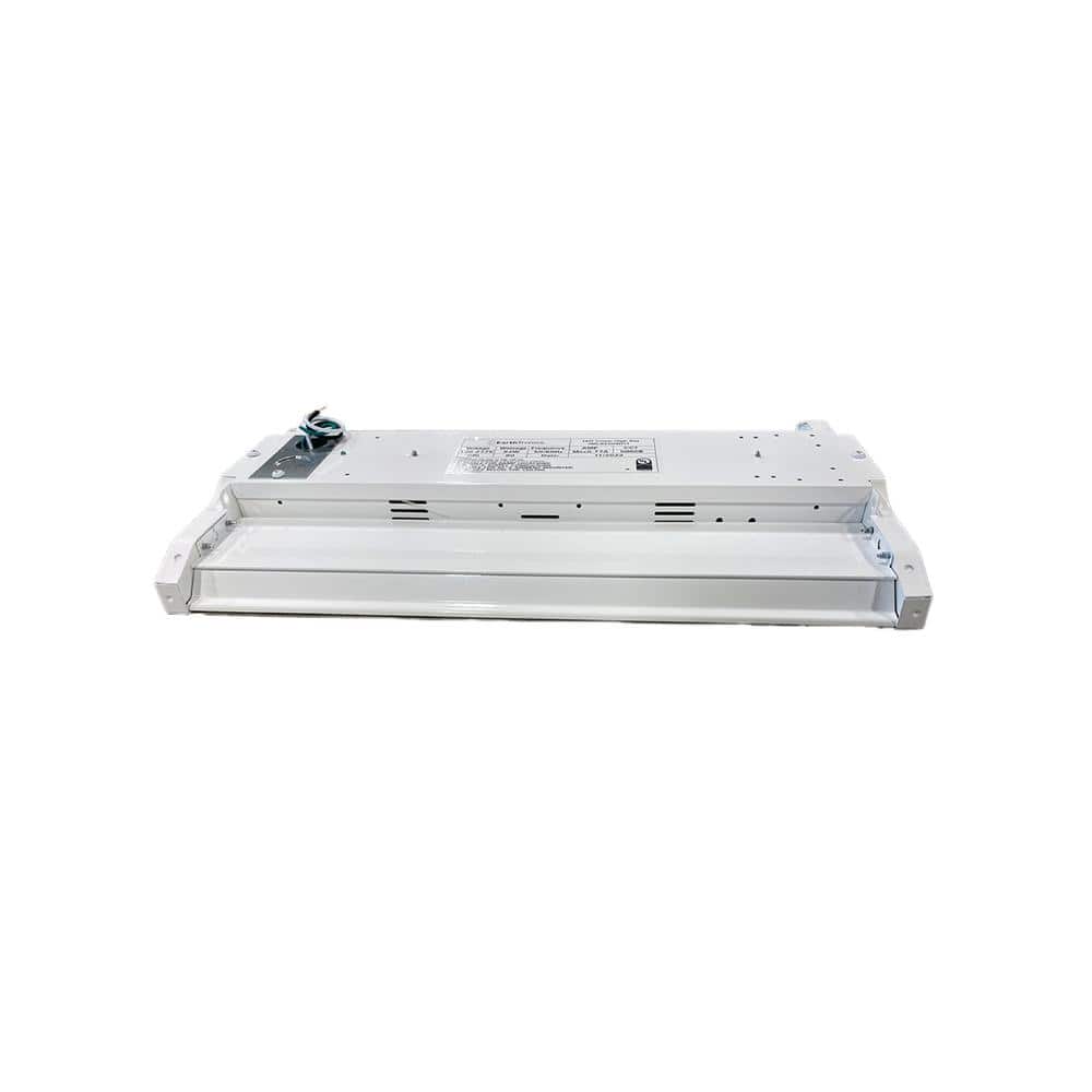 EarthTronics 1.3 ft. 92-Watt Equivalent Integrated LED Dimmable Premium Series White High Bay Light 13800 Lumens, 5000K