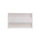 EarthTronics 1.3 ft. 92-Watt Equivalent Integrated LED Dimmable Premium Series White High Bay Light 13800 Lumens, 5000K
