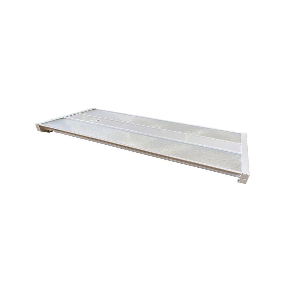 EarthTronics 1.9 ft. 185-Watt Equivalent Integrated LED Dimmable Premium Series White High Bay Light 27750 Lumens, 5000K